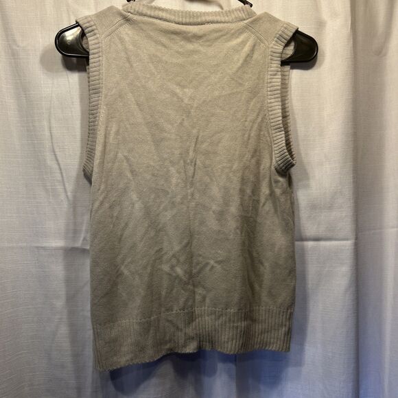 Vintage 70’s Woodland Fall Sweater Vest Large Hong Kong - Picture 5 of 5